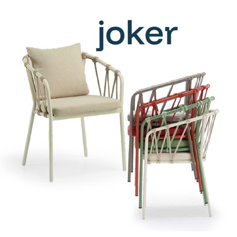 Renazzo Joker İstiflenebilir Bahçe Sandalyesi - Minderli Konfor Takımı