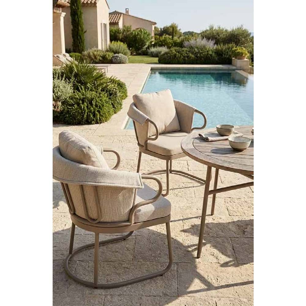 Renazzo Ruhe | Cafe & Restaurant Konfor Odaklı Dış Mekan Sandalyesi