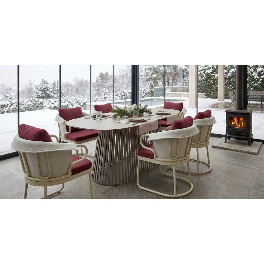 Renazzo Ruhe | Cafe & Restaurant Konfor Odaklı Dış Mekan Sandalyesi