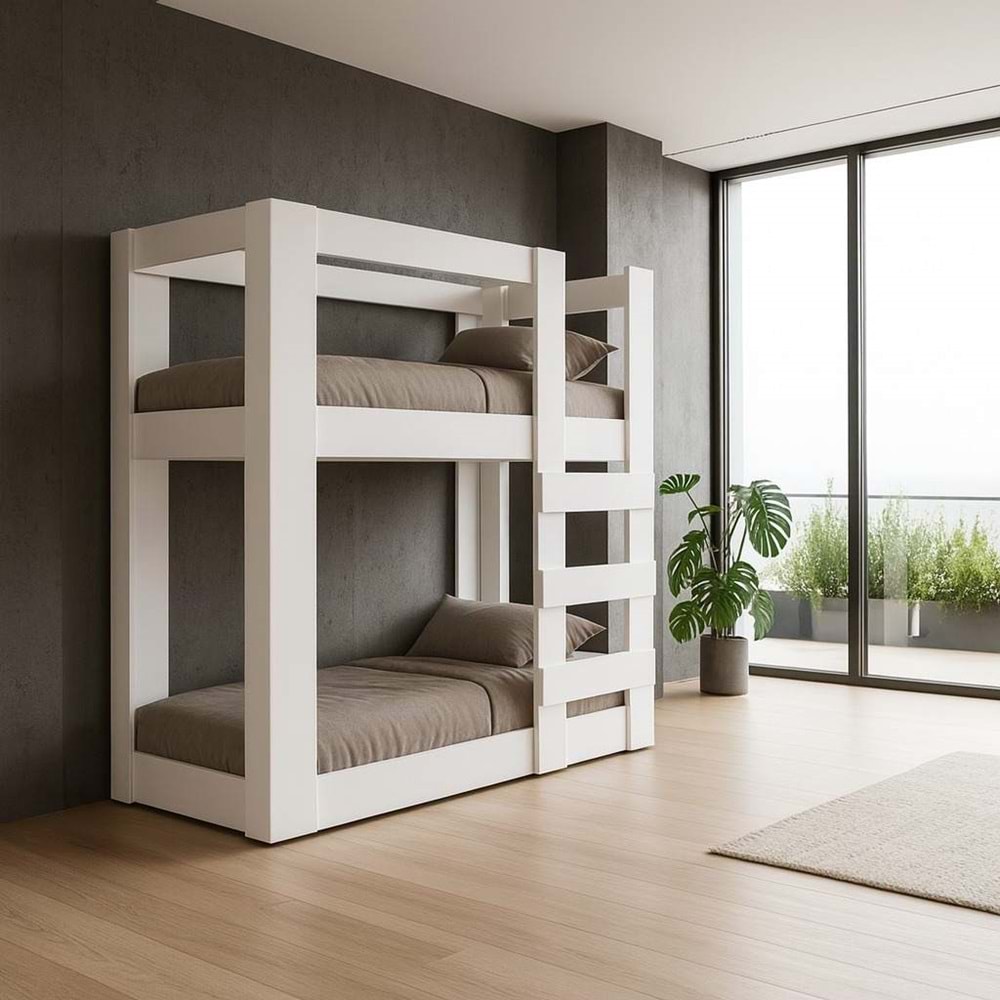 AGONYA 90X190 YATAK UYUMLU MDF RANZA