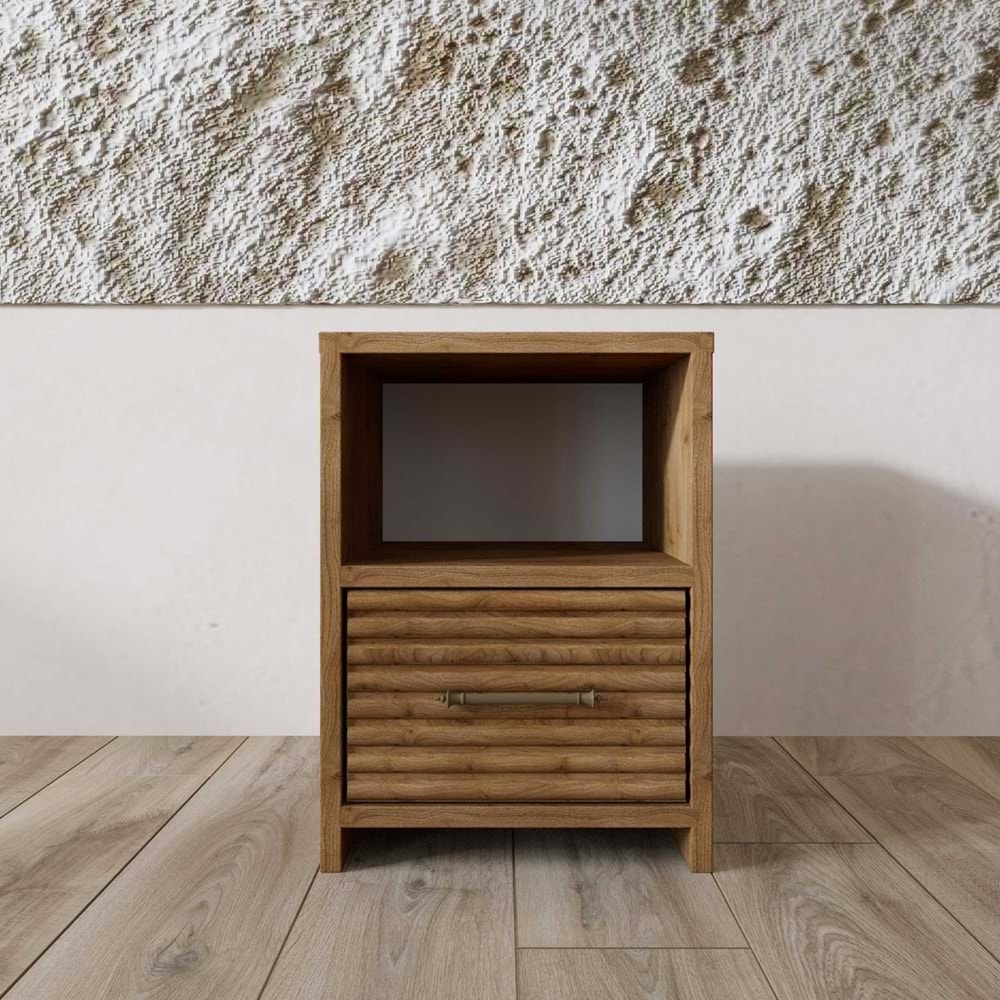 EBRULİ AHŞAP ÇEKMECELİ KOMODİN