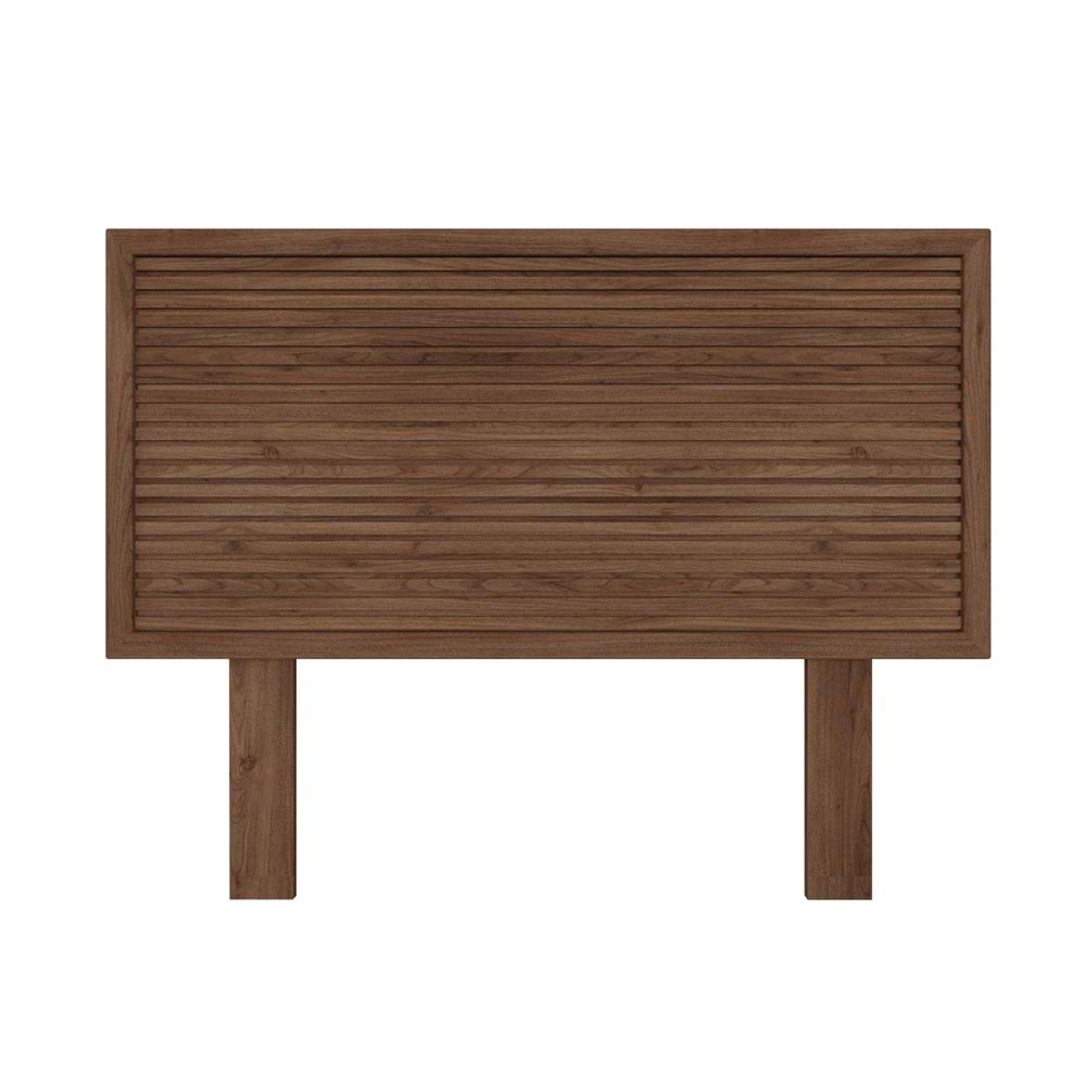 Alaz Model Ceviz Renk Ahşap Tek Başlık ( YTY )