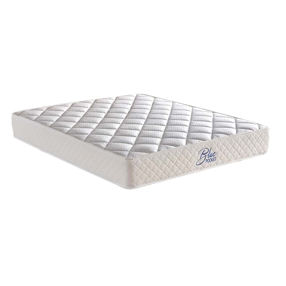 Blue Pocket - Orta Sert Paket Yaylı Yatak - 90X190
