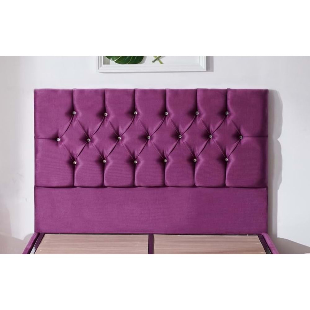 Violet Yatak-Baza Başlığı - 100 CM