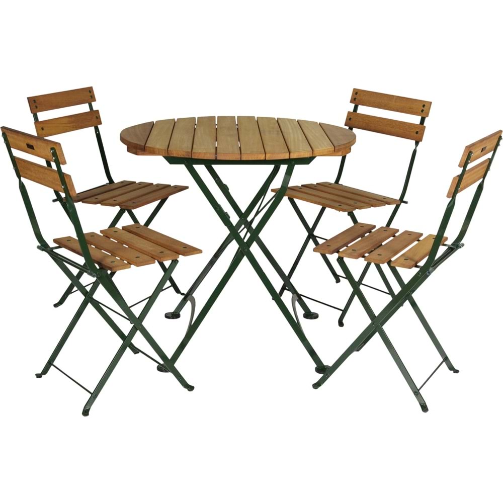 Renazzo Garda Serisi | Bahçe ve Balkon Mobilyası - Katlanır Bistro Seti