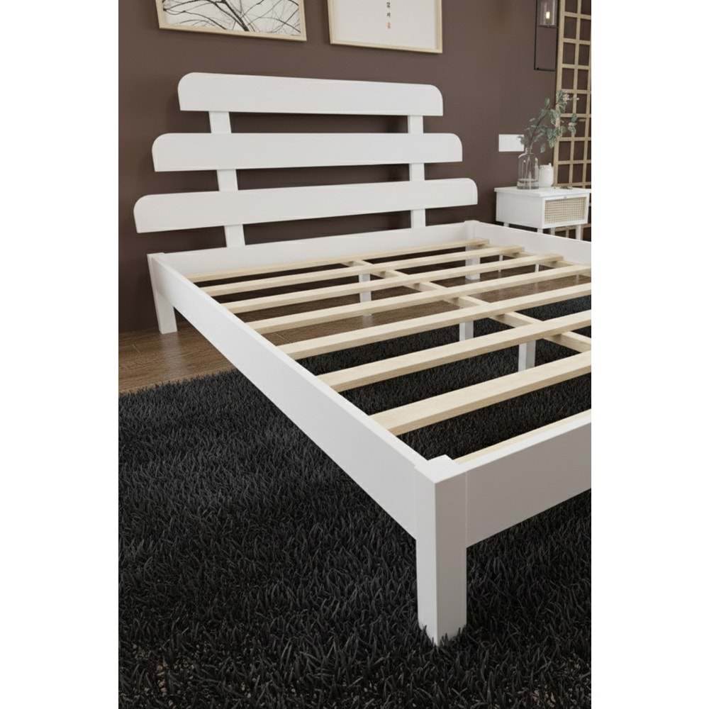 Lotus X Modern Ahşap Karyola