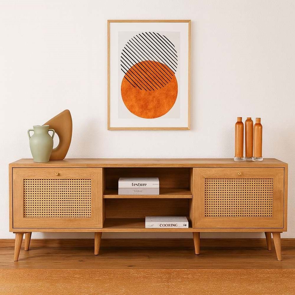 Renazzo %100 MDF Casa Hazeran TV Ünitesi