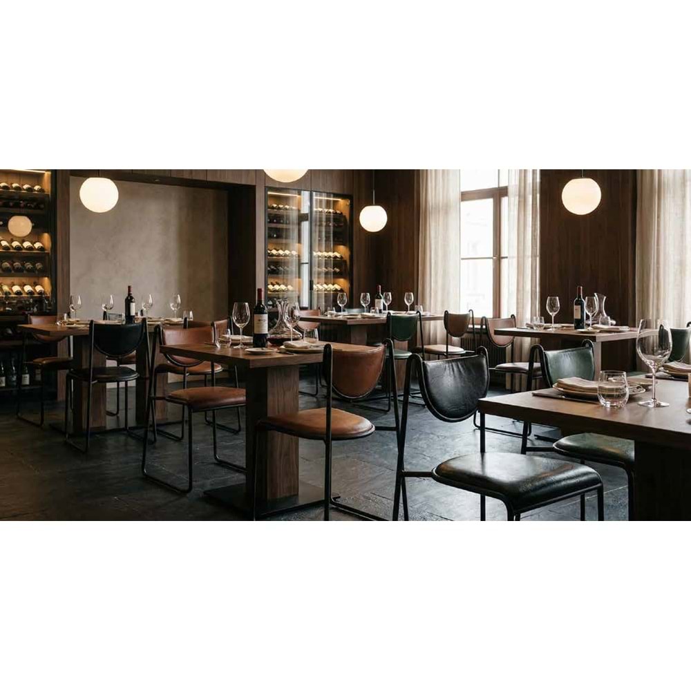Renazzo Luna | Cafe & Restaurant Modern İç Mekan Sandalyesi
