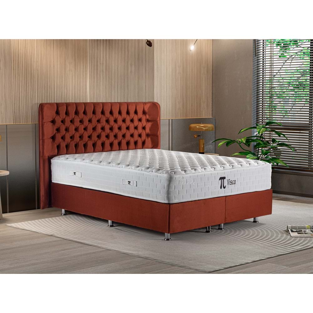 Pi Visco Yatak Paket Yaylı Ortapedik Yatak - 90X190