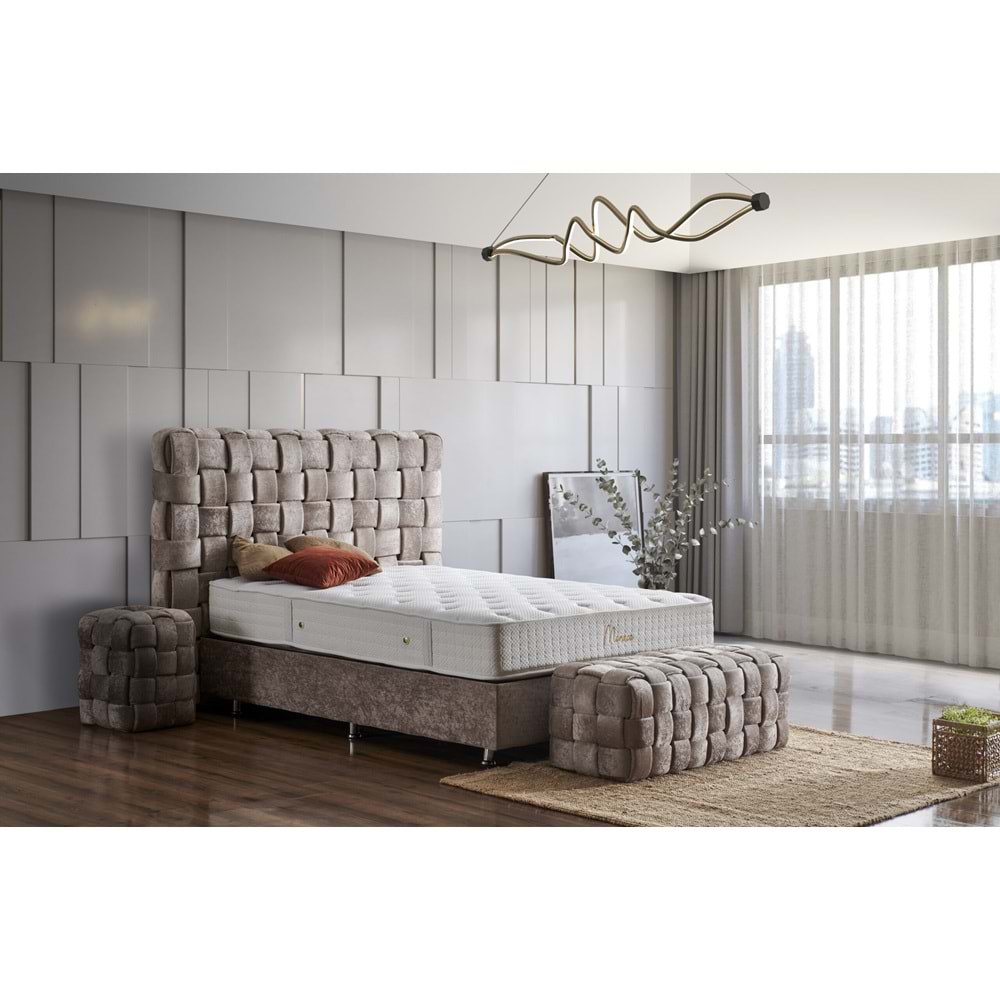 Monaco Paket Yaylı Ortapedik Premium Yatak - Renazzo - 100X200