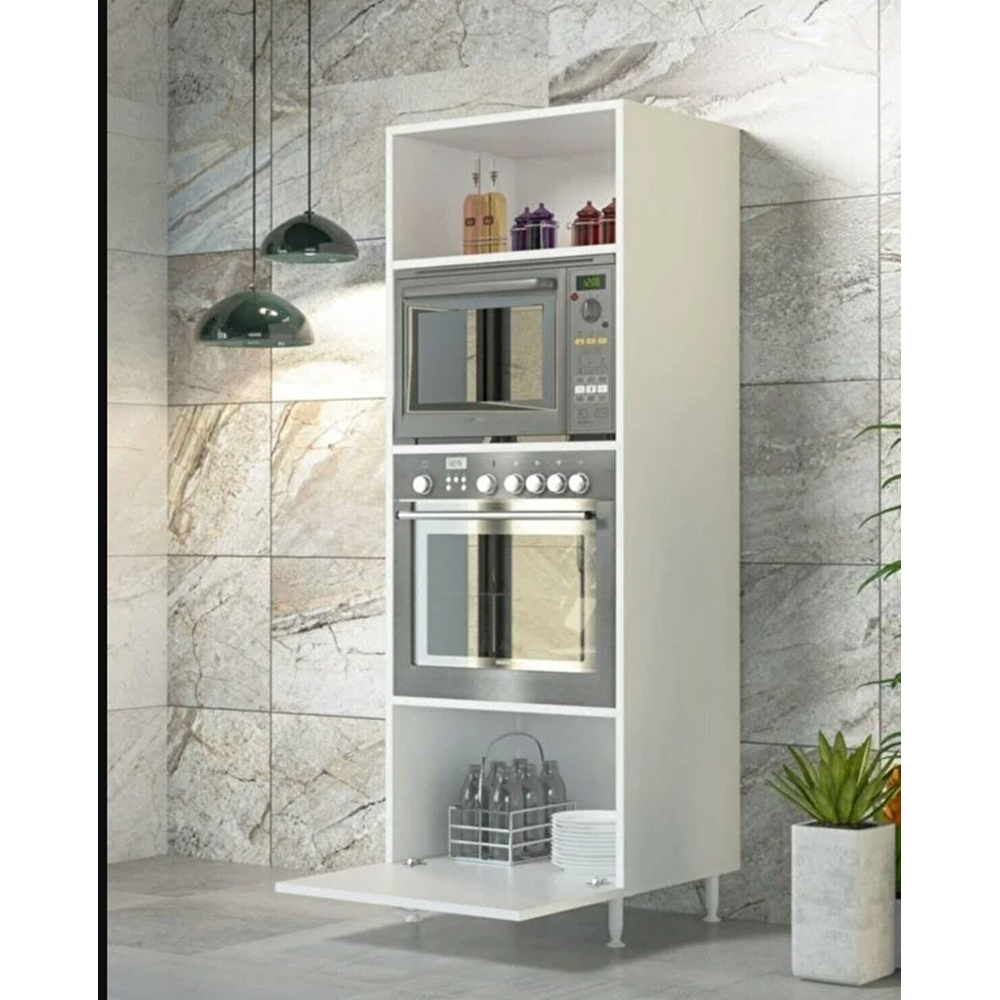 % 100 Mdf Mutfak Fırın Bölmeli Mdf Dolap Ankastre Çok Amaçlı Dolap