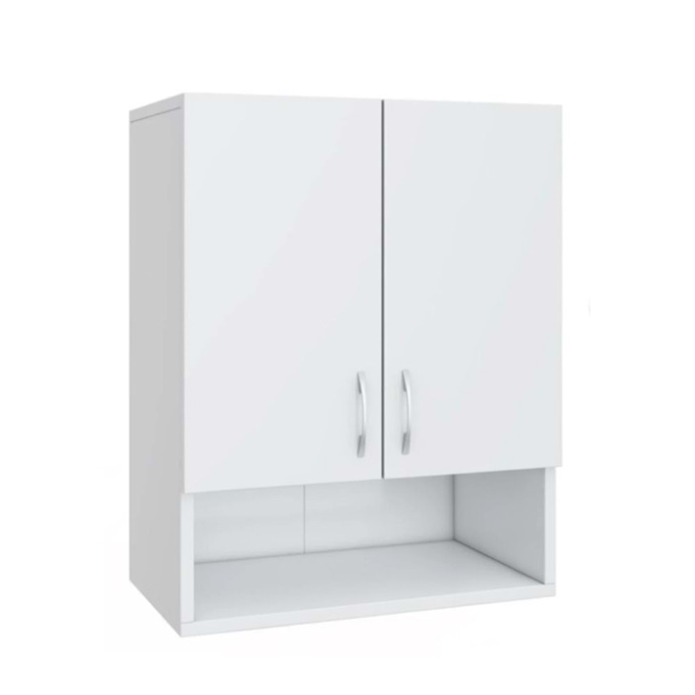 Çok Amaçlı Banyo Duvar Dolabı Kiler Dolabı Mdf