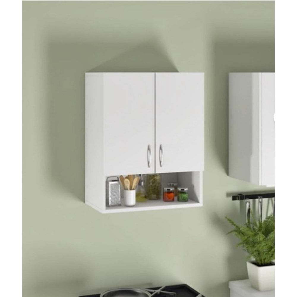 Çok Amaçlı Banyo Duvar Dolabı Kiler Dolabı Mdf