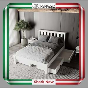 Shark New 4 Çekmeceli MDF Karyola | Kolay Kurulum