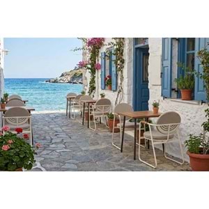 Renazzo Gala | Cafe & Restaurant Dış Mekan Sandalye