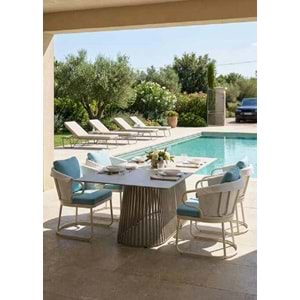 Renazzo Ruhe | Cafe & Restaurant Konfor Odaklı Dış Mekan Sandalyesi