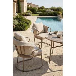 Renazzo Ruhe | Cafe & Restaurant Konfor Odaklı Dış Mekan Sandalyesi