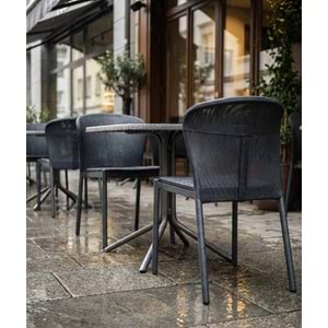 Renazzo Atto File Sırtlı Bahçe Sandalyesi - Modern Dış Mekan Tasarımı