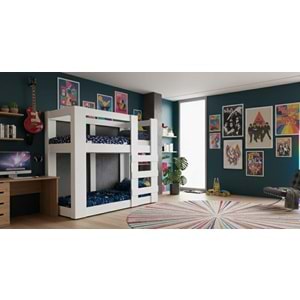 AGONYA 90X190 YATAK UYUMLU MDF RANZA