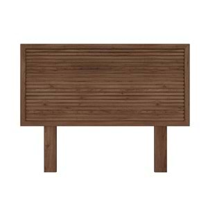 Alaz Model Ceviz Renk Ahşap Tek Başlık ( YTY )