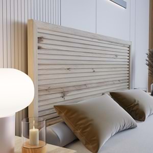 Alaz Model Vernikli Ahşap Tek Başlık ( YTY )