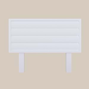 Hüma Model Beyaz Renk Ahşap Tek Başlık ( YTY )