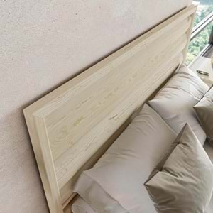 Hüma Model Vernikli Ahşap Tek Başlık ( YTY )