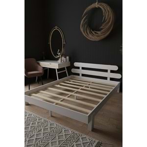 Damla 2'li Başlıklı Modern Karyola