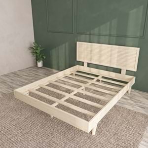 Hürrem Vernik YTY Ahşap Karyola