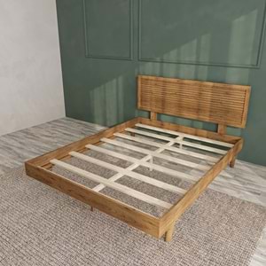 Hürrem Ceviz YTY Alaz Ahşap Karyola