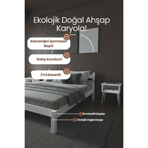 Letto Masif Ahşap Karyola