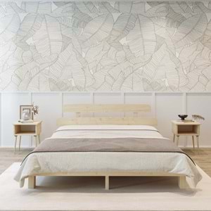 Lotus New Frezya Model Doğal Çam Ahşap Karyola