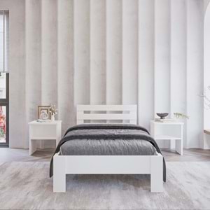 Letto MDF Karyola Komodin Set | Kolay Kurulum