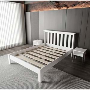 Shark New Komodin Set MDF Karyola | Kolay Kurulum