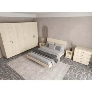 Softwood Vernik Yatak Odası Seti