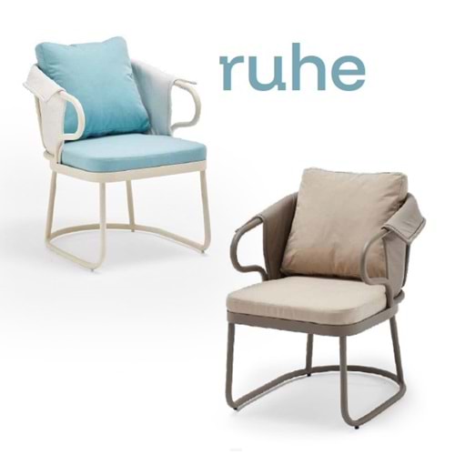 Renazzo Ruhe | Cafe & Restaurant Konfor Odaklı Dış Mekan Sandalyesi