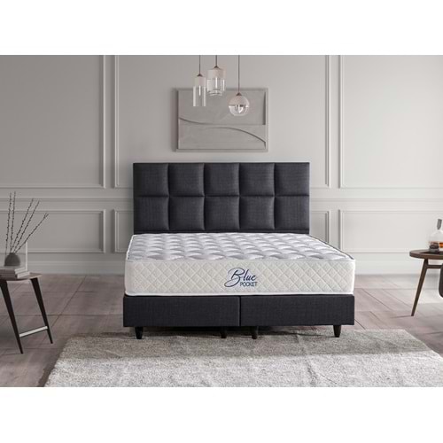 Blue Pocket - Orta Sert Paket Yaylı Yatak - 90X190