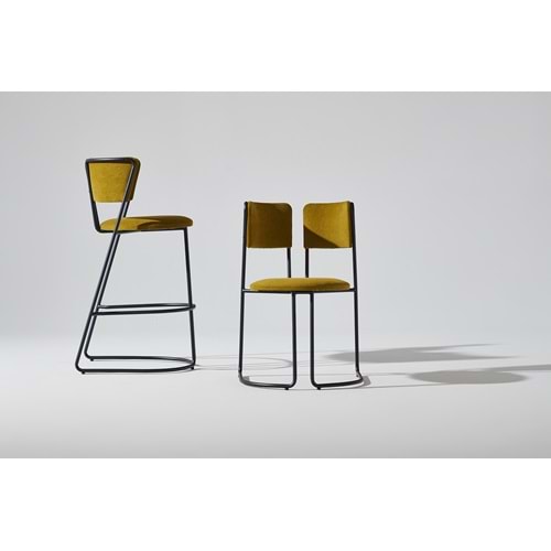 Duo İkili Bar Sandalyesi | Restoran, Bistro ve İç/Dış Mekan