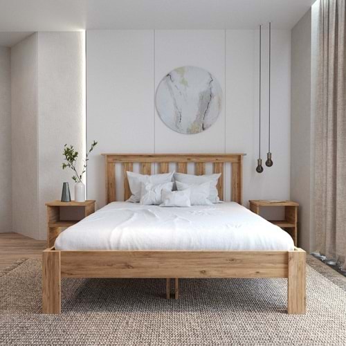 Shark New Atlantik MDF 2 KMDN Set Karyola | Kolay Kurulum