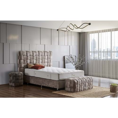 Monaco Paket Yaylı Ortapedik Premium Yatak - Renazzo - 100X200