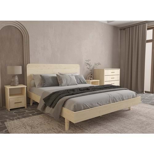 Softwood Vernik Yatak Odası Seti