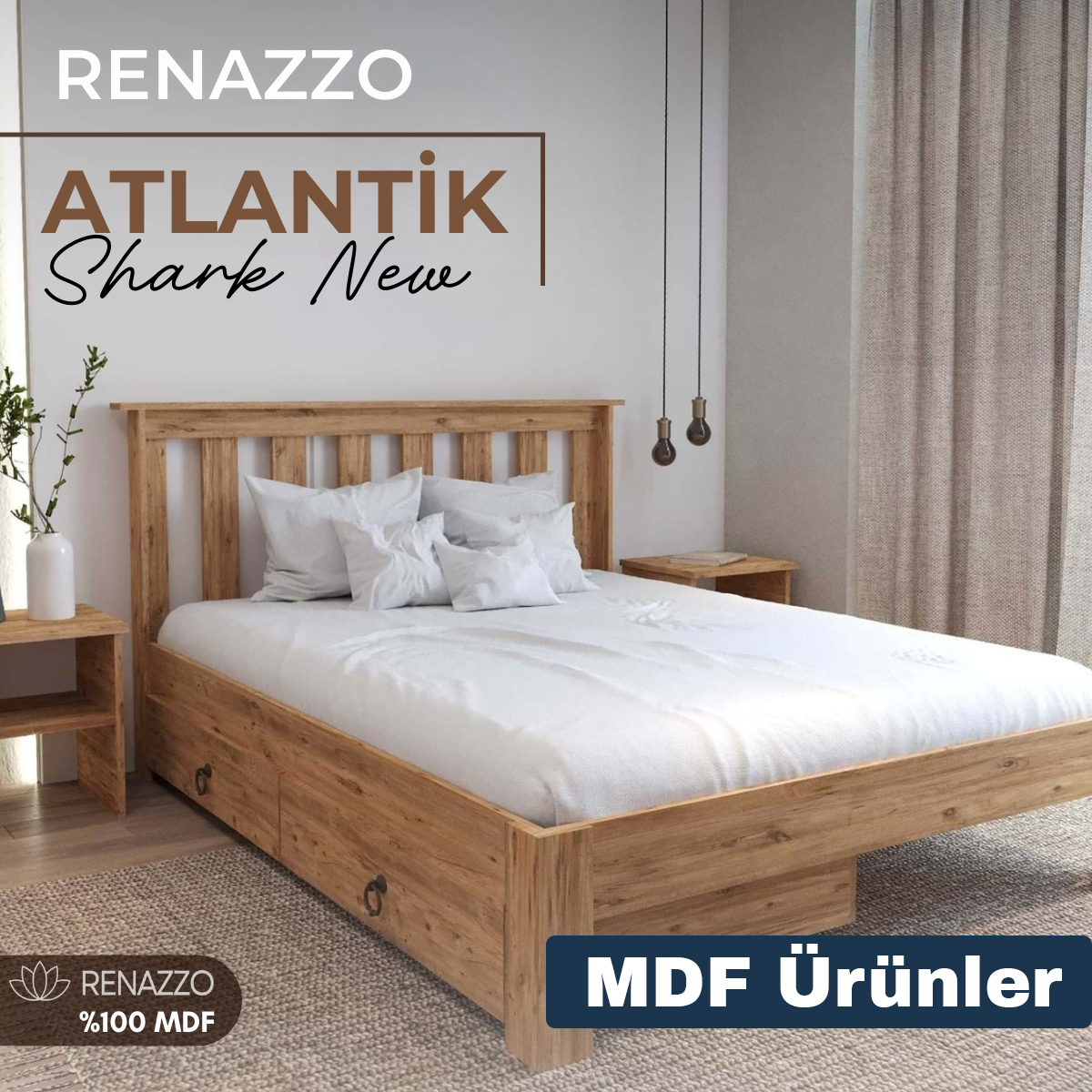 Renazzo Mobilya, ahşap ve MDF mobilya üretiminde uzman, özel ölçü ve projeye özel karyola, gardırop ve masa çözümleri sunar.