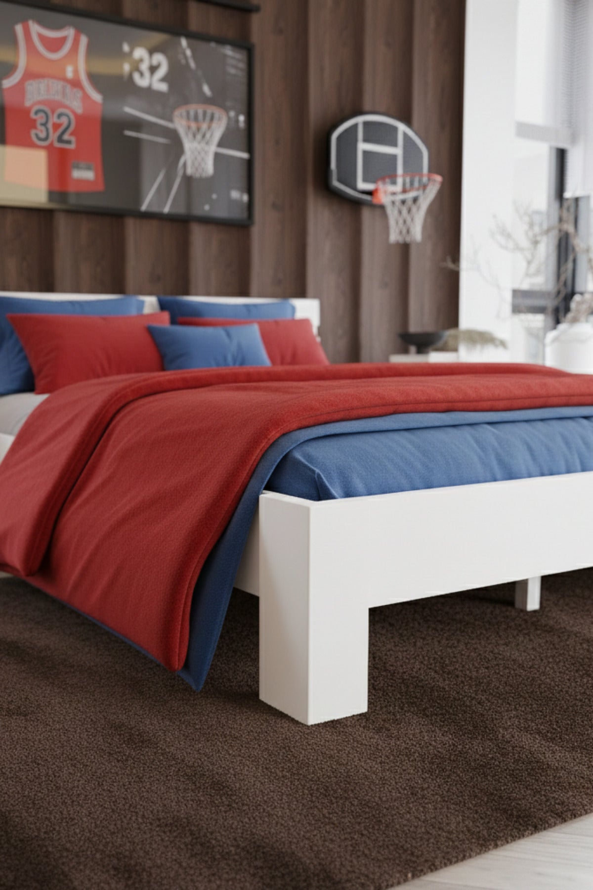 Letto MDF Karyola 90x200 Atlantik Çam