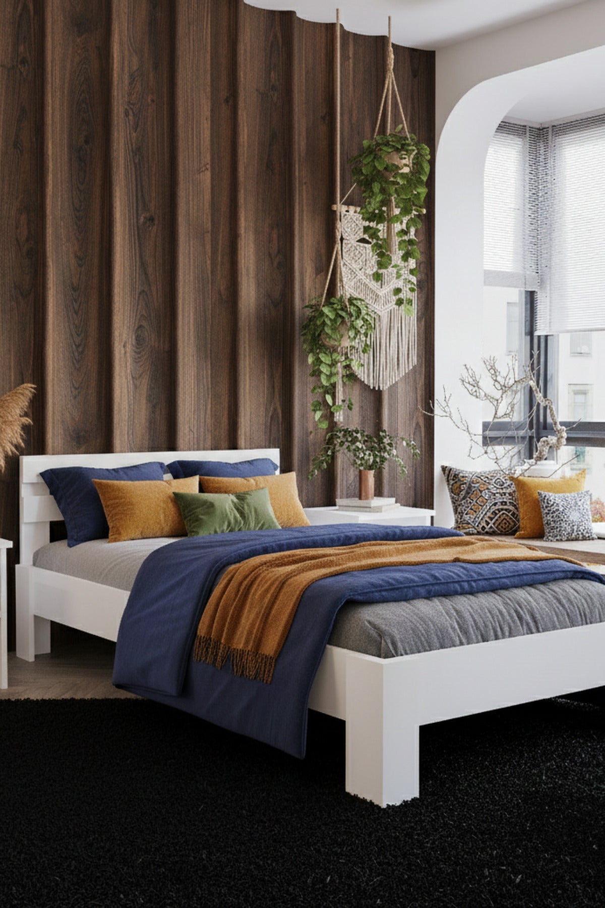 Letto MDF Karyola 100x200 Beyaz