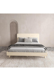 Soft Wood Model Masif Ahşap Karyola 90x190 Doğal
