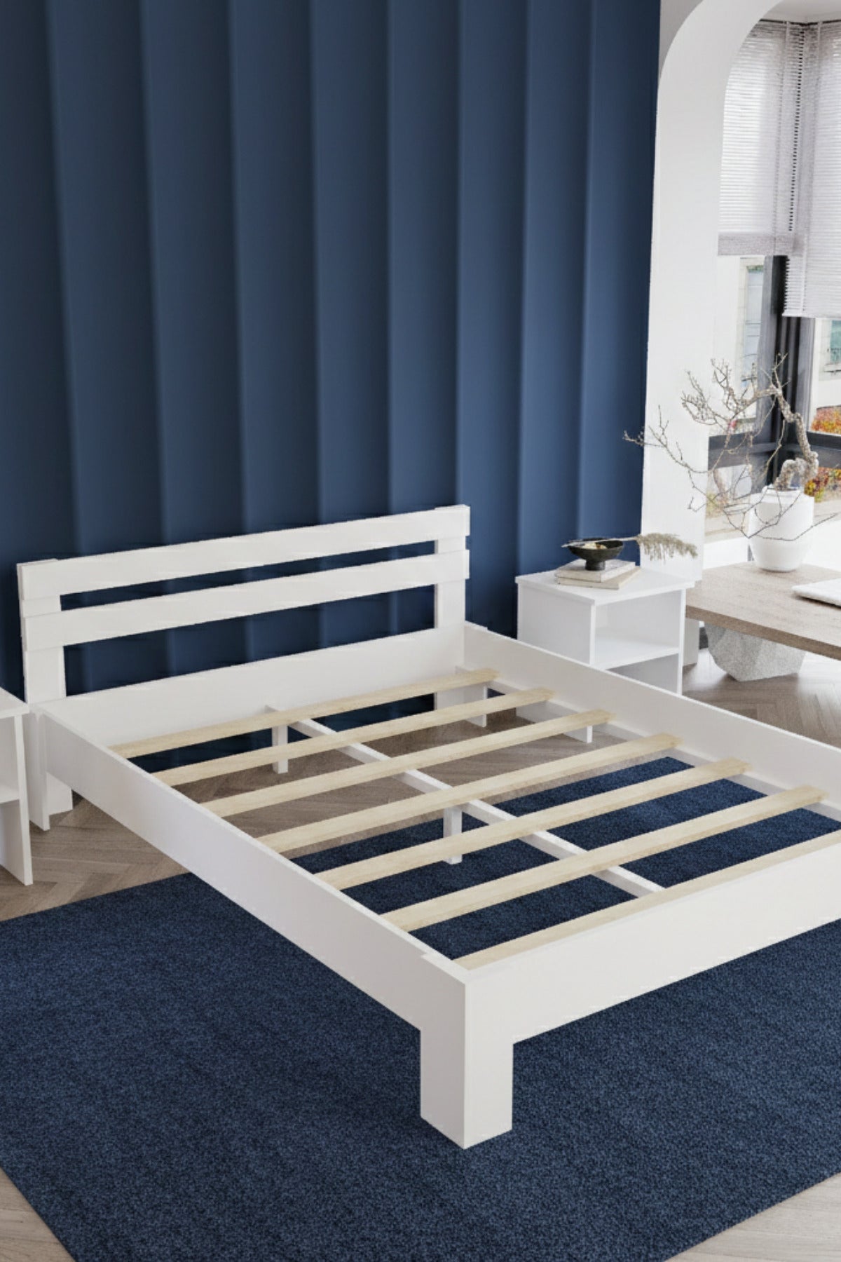 Letto MDF Karyola 120x200 Atlantik Çam