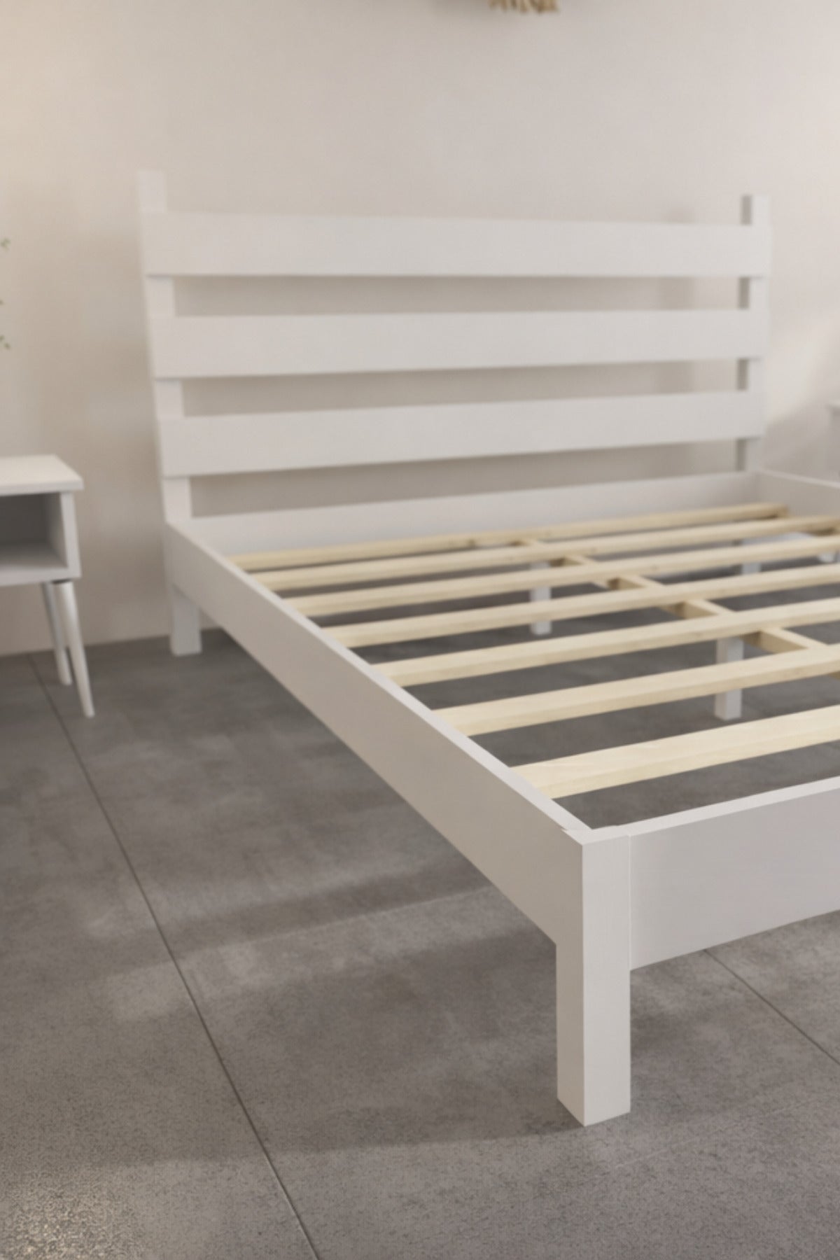 Natura Model Masif Ahşap Karyola 150x200 Ceviz