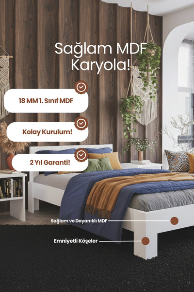 Letto MDF Karyola