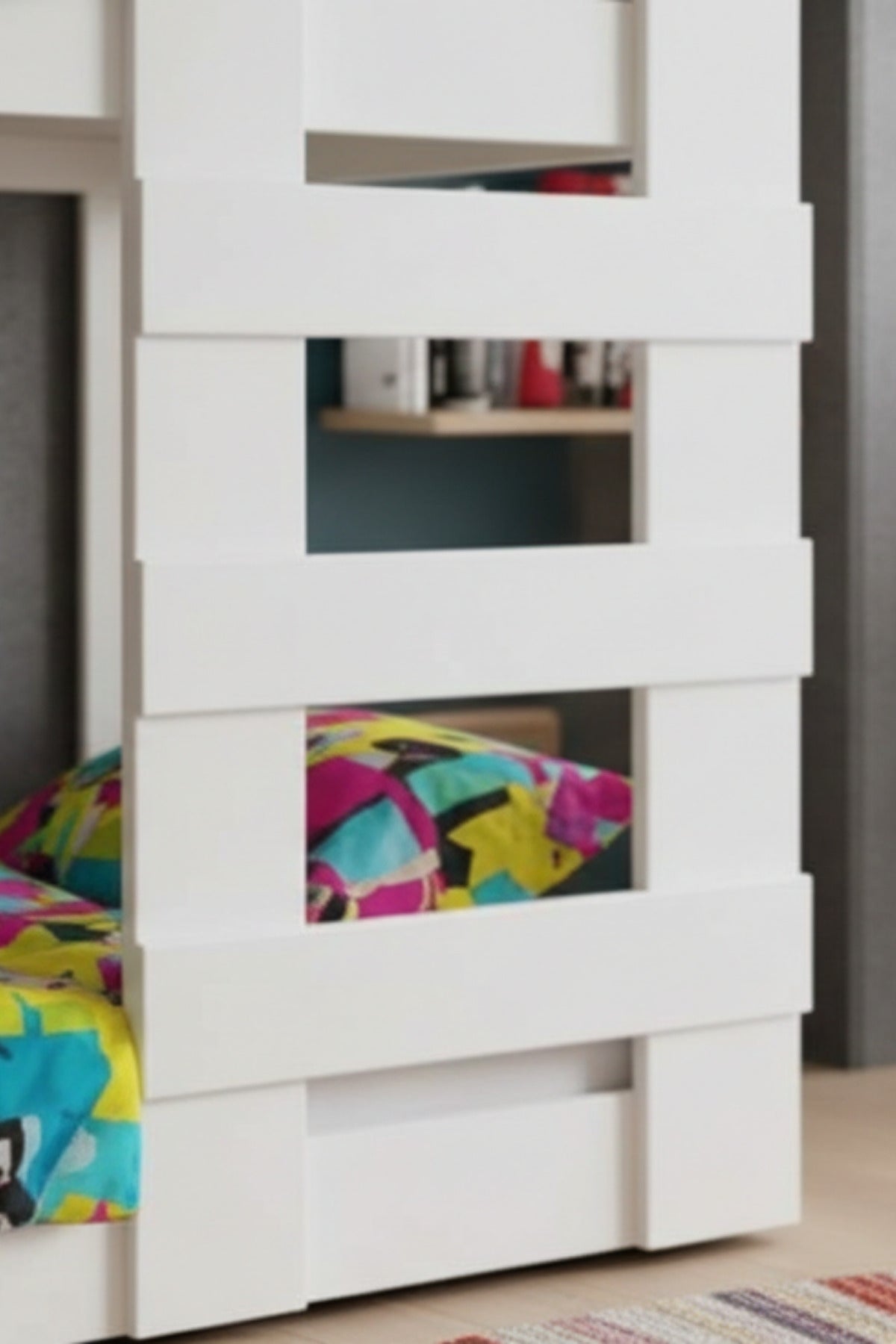 Agonya Modern MDF İki Katlı Ranza