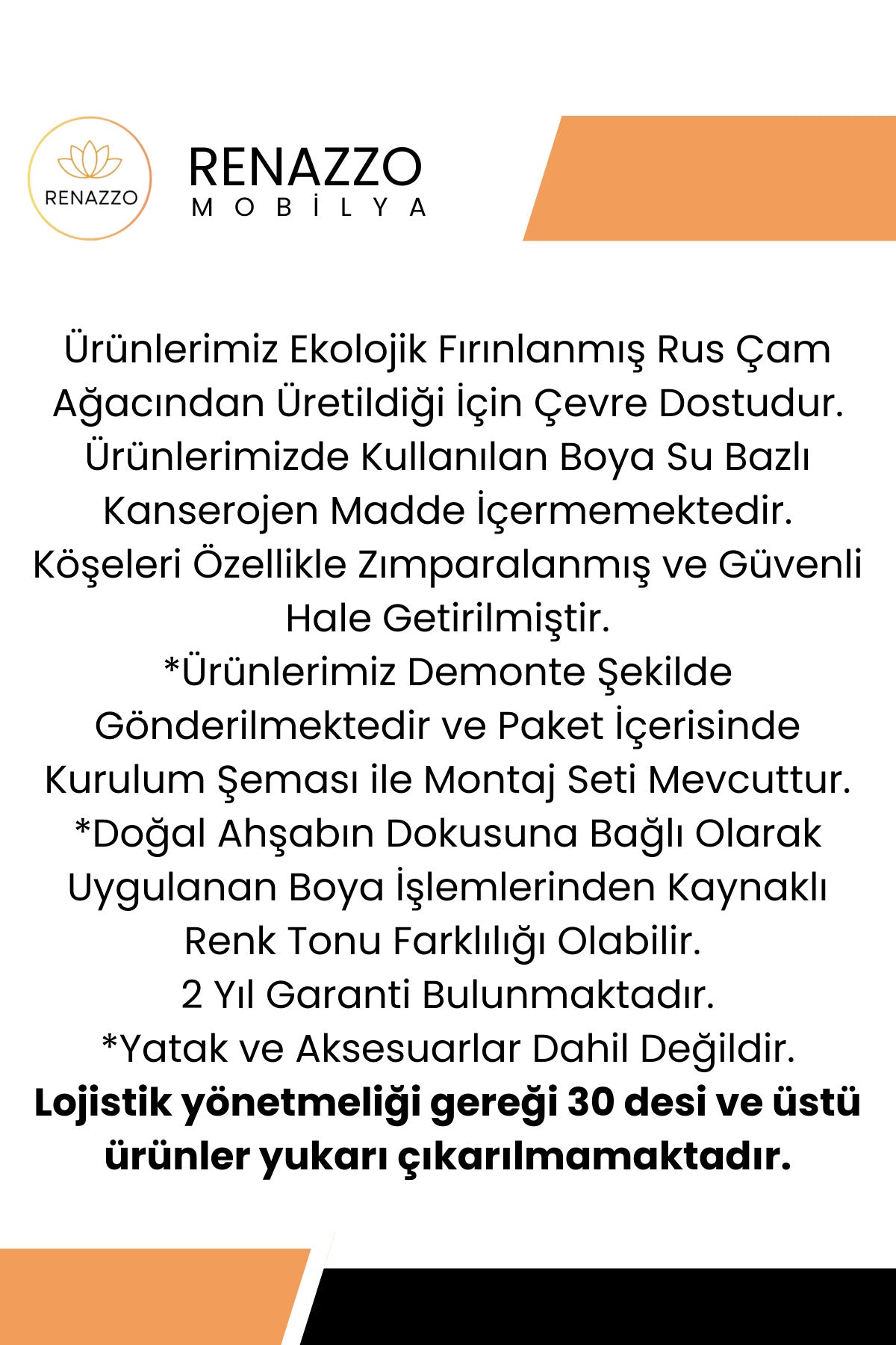 Lotus X New Model Masif Ahşap Karyola 150x200 Doğal